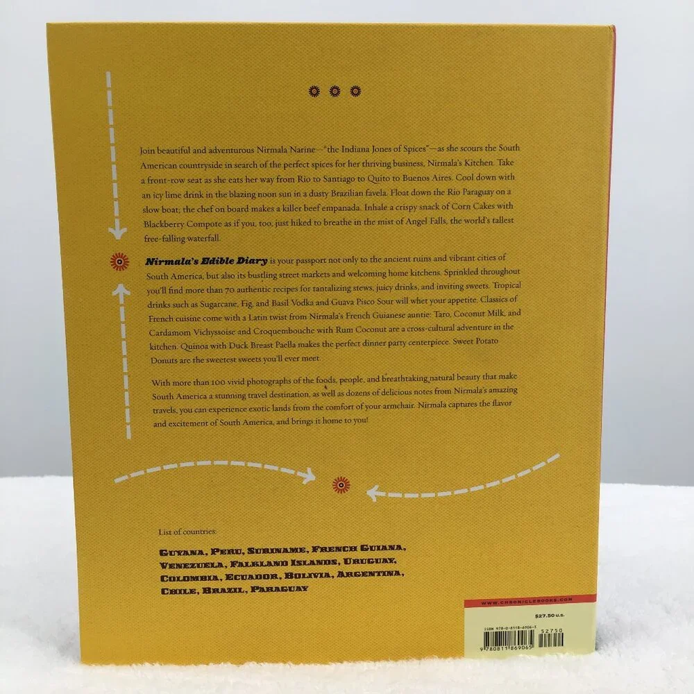 Nirmala's Edible Diary: A Hungry Traveler's Cookbook Nirmala Narine Hardcover